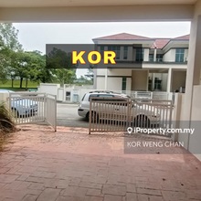 Partially Furnished Hijauan Hills Semi D corner for Sale-Simpang Ampat