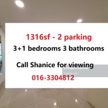 Menjalara 18 Condo 1316sf 3 plus 1 rooms 3 baths 2 parking for Sale
