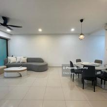 Iskandar Residences Medini fully furnished unblock view unit, balcony
