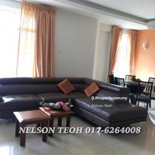 High floor, well maintained, partially furnished, 2 car park 