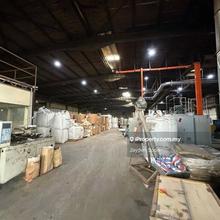 1.5 Storey Detached Factory For Sale At Bukit Minyak Area Rare Unit