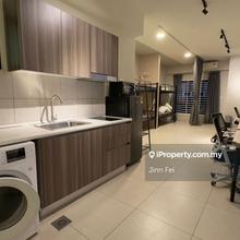 Cyberjaya student unit can stay 4 person studio unit fully furnished!!