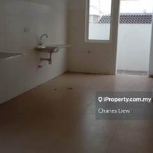 Double storey end lot with extra land in Suriaman for sale