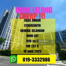 Bank Lelong Casa Embun Cybersouth Dengkil Selangor