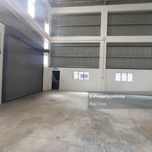 Palmera Industrial bukit minyak @1.5storey semi d light industry facto