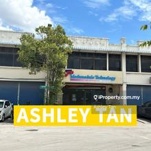 Adjoining Terrace Factory Diamond Valley Batu Maung with Solar Panel