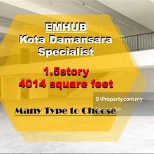 Emhub Kota Damansara, Petaling Jaya, Sungai Buloh 1.5story warehouse 