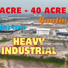 Jenjarom, Banting, Telok Panglima Garang, Heavy Industry Land for Sale