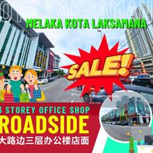 Town Area Roadside Office Shop at Kota Laksamana Jaya Syahbandar 