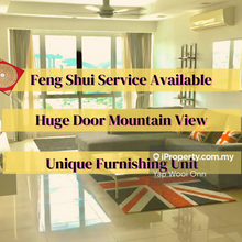 Good Feng Shui. Facing Huge Door Mountains View.