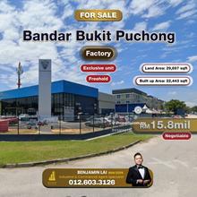 Bandar Bukit Puchong Factory For Sale