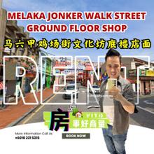 Jonker Walk Street Tourist Hot Area Ground Floor Shop near to Kota