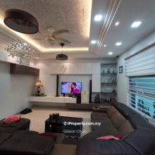 3 storey zero lot bungalow in tropicana cheras. 
