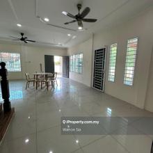 Samarahan Double Storey Terrace Corner House For Rent