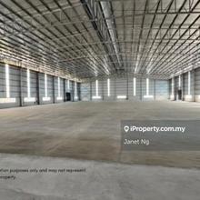 High-Specification Warehouse for Rent at Bandar Enstek