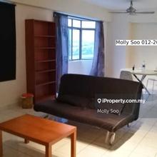 Kelana Puteri 1345sf 3r2b semi-furnished high floor 1carpark rm520k