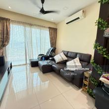 Partially furnished , Villa Crystal Condo @ Tmn Sri Sinar,Segambut ,Kl