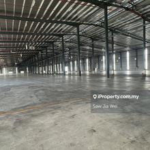 Detached Factory with 2 story office in Valdor, Batu Kawan for rent