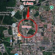 1 Acre Land (Nil Conditions) at Stapok near Hk Square, Mjc, Kuching 