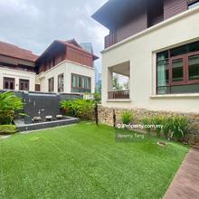 Gated and Guarded, 3-Storey Bungalow with Spacious Garden and Terraces