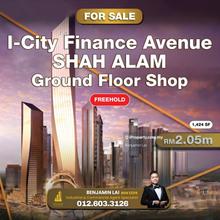 Shah Alam, I-City Finance Avenue Ground Floor Shop for Sale