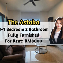 The Astaka, Fully Furnished, 3 plus 1 Bedroom, 2207sqft