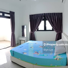Facing swimming pool