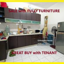 Buy with Tenant !! Freehold Sri Mekar Apartment Bandar Puchong Jaya