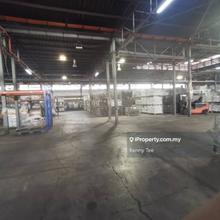 Spacious built up bungalow factory rental