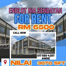 Endlot 2 storey new shopfor rent at Bandar Sri Sendayan