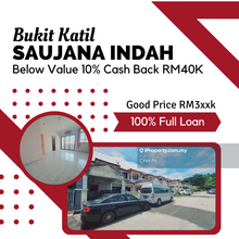 Below Value 10% Freehold Cash Back rm40k Saujana Indah Bukit Katil