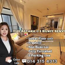 The Astaka, 1 Bukit Senyum @ Lower Floor Fully Furnished unit