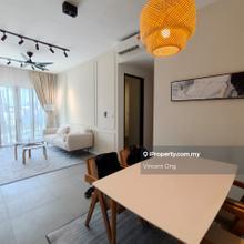 Ready Key On Hand! Walk 4 Mins To LRT Muhibbah! Fully Furnished!