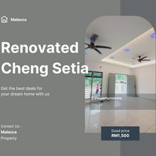 Fully Renovated Super Nice Brand New 2 Sty Terrace House Cheng Setia