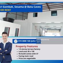 Facing main road and re-build unit