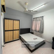 Medium Room,Fully Furnished With Aircon