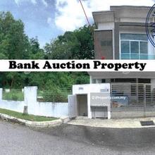 2 Sty Corner House With Huge Land For Auction At Low Price !!