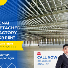 Senai Kulai Detached Factory for Rent