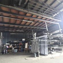 Johor Jaya Bakawali End Lot 1.5 Storey Terrace Factory with Extension