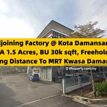 Adjoining Semi-D Factory, Bu 30k sqft, Freehold