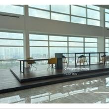 Prime aaa grade office on penthouse floor, with 360 KL view for rent 