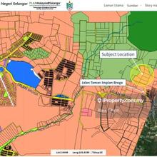 Broga Freehold Land for Sale, - 5.8 Hectares, Residential Zoning