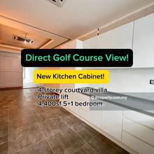 Courtyard Landed Golf View Villa With Private Lift house for Sale