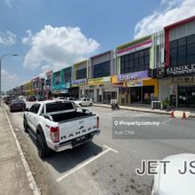 Facing mainroad Jalan Kebun, Bandar Putera 2, shoplot ready unit