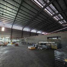 Land 52k Detached Factory, High Ceiling Perindustrian Pekan Nanas