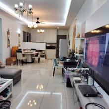 Segambut Villa Crystal reno furnished larger unit good deal 3 carparks