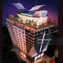 Rooftop with private lift, pool and 32 car park for rent
