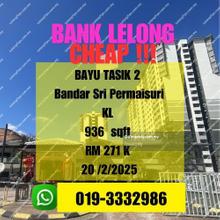 Lelong Bayu Tasik 2  Bandar Sri Permaisuri Kuala Lumpur