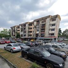 Flat Pkns Seksyen 24, shah alam move in condition  for sale 