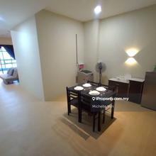 Fully furnished,studio,available early may,connected lrt kerinchi,cafe